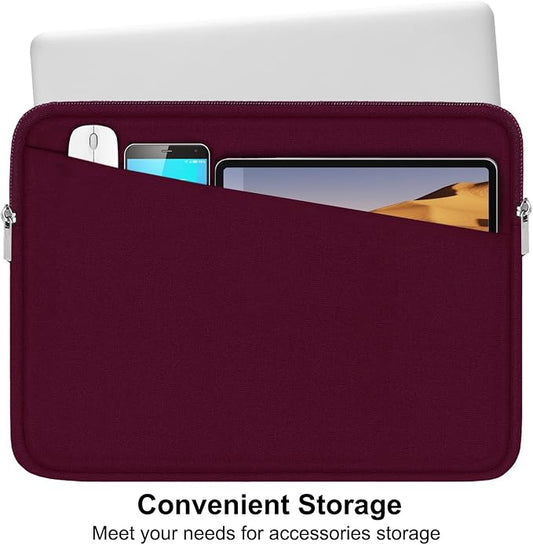 Laptop Sleeve 15.6 inch, Durable Computer Carrying Bag Protective Case - Image 2