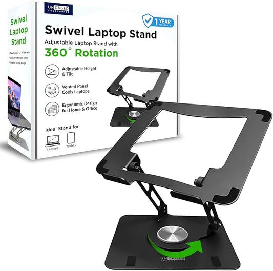 Uncaged Ergonomics Swivel Laptop Stand by UncagedErgonomics