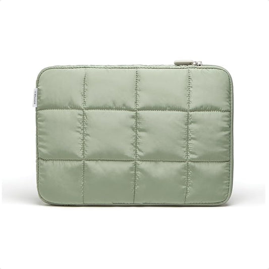 U Brands Nylon Puffer Zipping Medium Laptop Sleeve, 9.75" x 13", Computer by UBrands