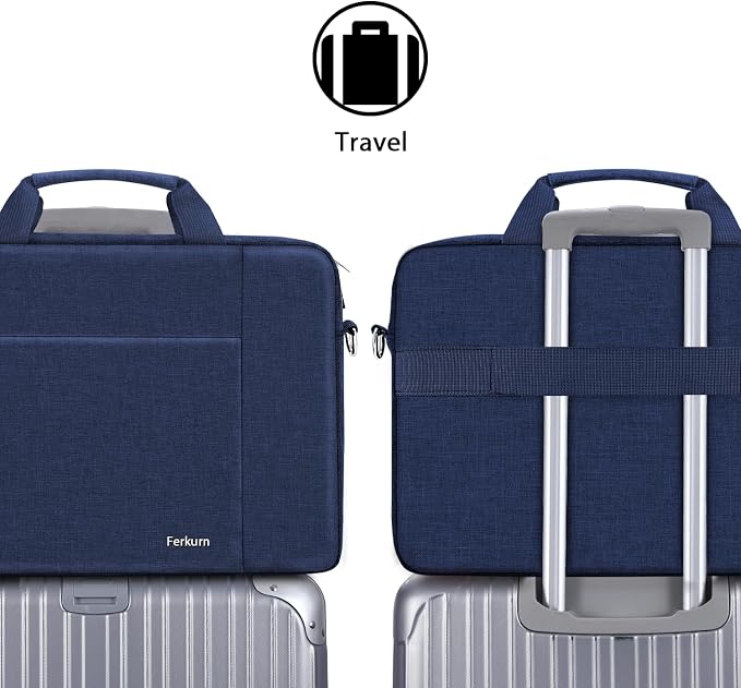Ferkurn Laptop Bag Case for Women Men Computer Bag Compatible - Image 3