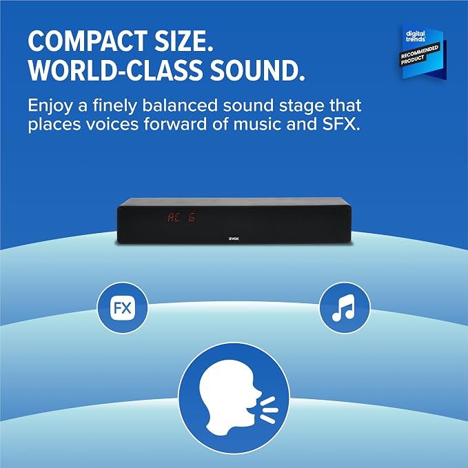 ZVOX Dialogue Clarifying Sound Bar - Image 11