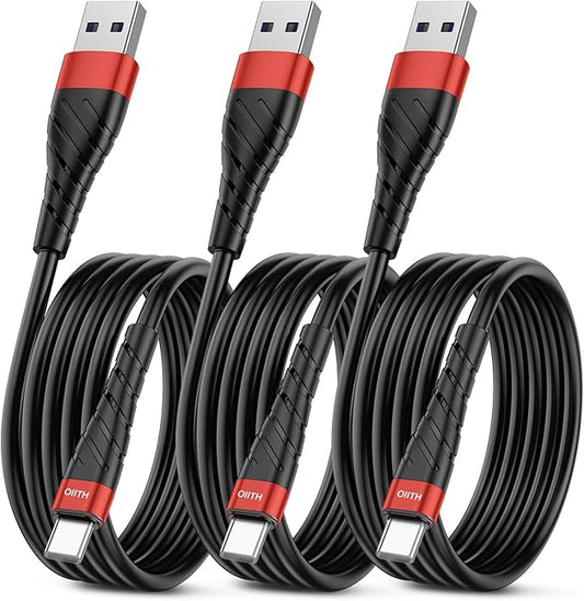 OIITH USB C Cable, USB A to USB C 3A Fast Charging Phone USB Type-C Charge by OIITH