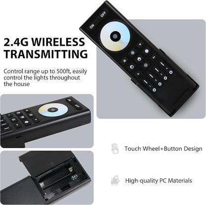 RC02RFB RF Remoter, 4-Zone 2.4G Handheld RF Remote Control Compatible - Image 5