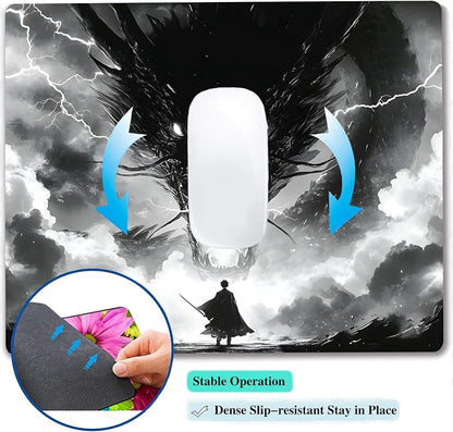 Japanese Samurai Cartoon Anime Dragon Custom Mouse Pad - Image 5