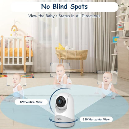 JUAN Baby Monitor with Camera and Audio, No WiFi 100% Private, 3500mAh Long - Image 6