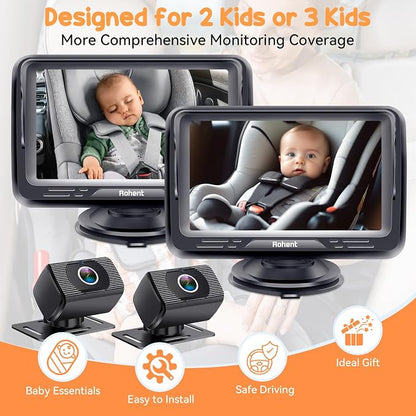 Rohent Baby Camera for Car 2 Pack - Image 5