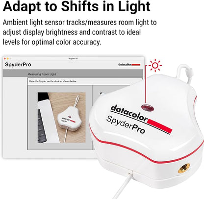 SpyderPro Monitor Calibration Tool: Ensures Accurate Color When Viewing and - Image 4