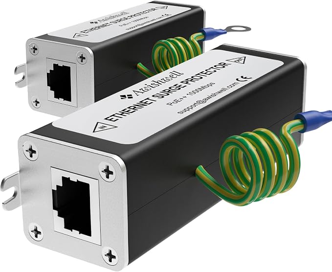 20KA Ethernet Surge Protector Gigabit, RJ45 Surge Protector-Ethernet Transformer by Awishwell
