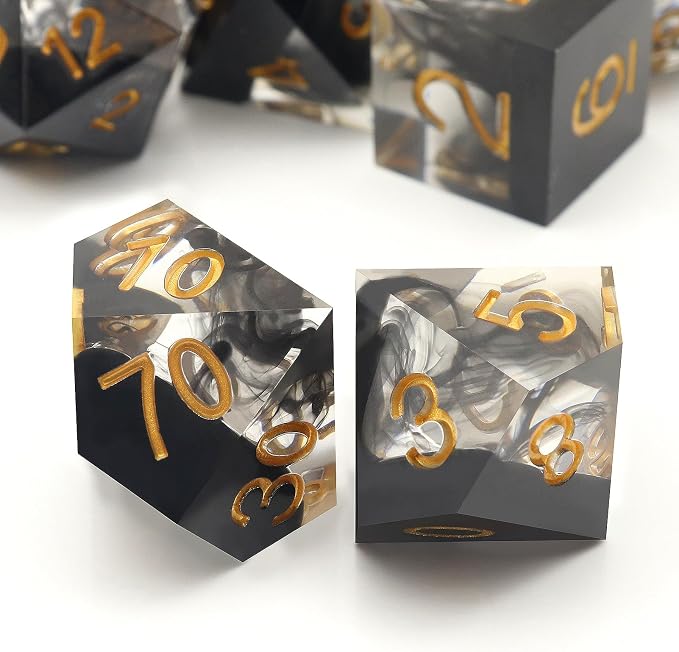 Haxtec Sharp Edge Dice Set DND Dice Set - Image 2