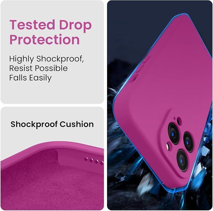 FireNova Designed for iPhone 13 Pro Max Case, Silicone Phone Case with - Image 4