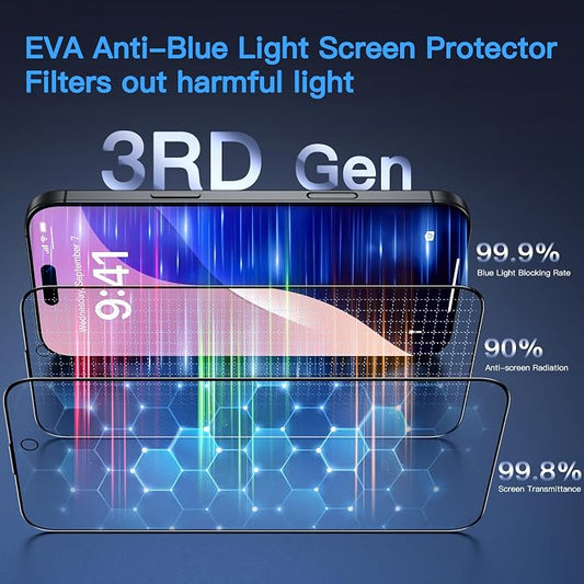 Uyiton Compatible with iPhone 16 Screen Protector - Image 2