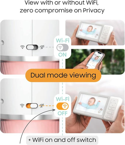 CHILLAX DM568 Video Baby Monitor – 2K QHD Baby Monitor - Image 3