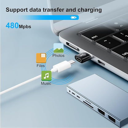 USB to USB C Adapter 10 Pack, USBC to USB Adapter, USB Type C Male Female - Image 6