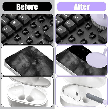 Laptop Phone Screen Cleaner Kit, Computer Keyboard Brush Cleaning Spray - Image 5