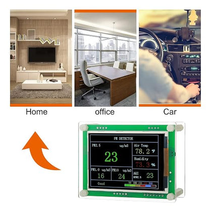 Air Quality Monitor pm2.5 pm10 pm1.0 Detector Indoor air Quality Test kit - Image 5