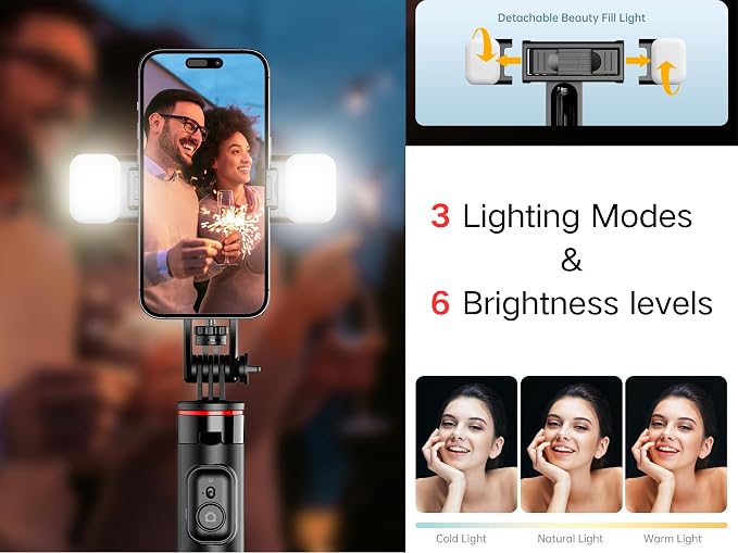 C13D 53" Selfie Stick Tripod - Image 7