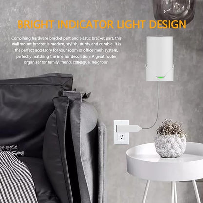 Wall Mount for TP-Link Deco X68/XE75/AXE5300 Mesh Wi-Fi 6 System, Space-Saving - Image 8