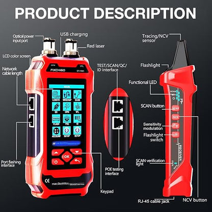 10 in 1 Network Cable Tester - Image 7