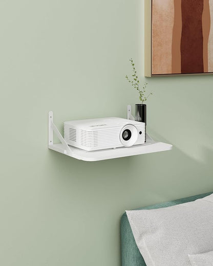 Small Mini Projector Shelf, Modem Shelf, Router Shelf, Floating Projector Wall - Image 4