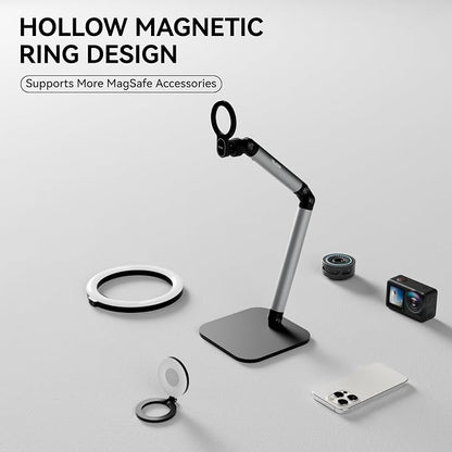 Phone Holder For Desk, With Magnetic Design, Tablet Stand for iPad, With Heavy - Image 7