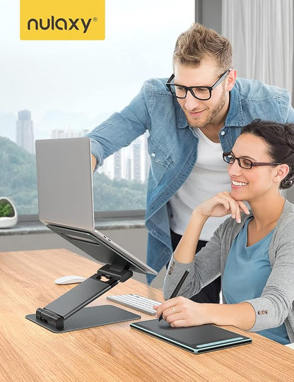 Nulaxy Height Adjustable Laptop Stand - Image 7