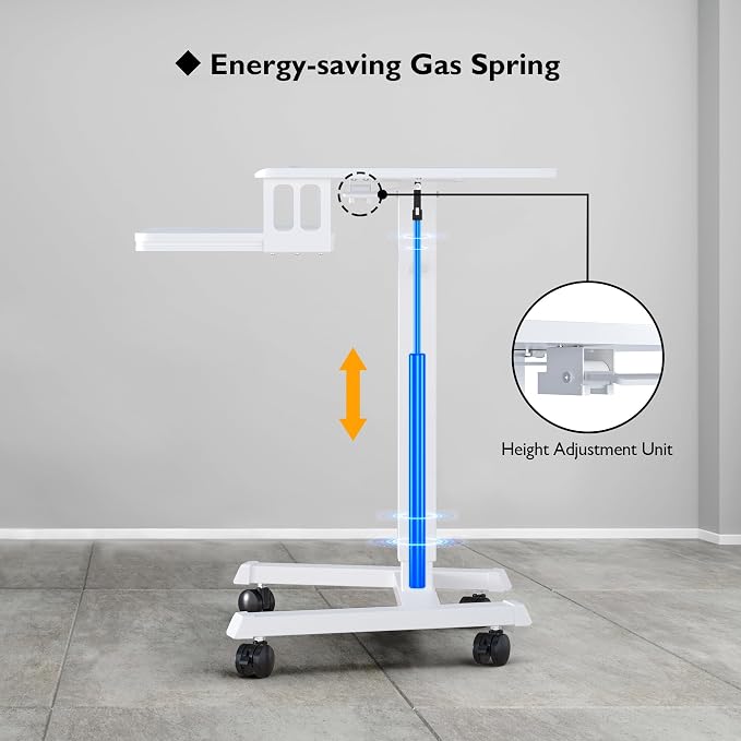 BONTEC Mobile Standing Desk - Image 6