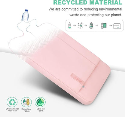 Lacdo Laptop Sleeve for Women, 14 Inch Laptop Sleeve Case for HP Lenovo Dell - Image 2