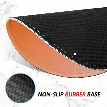 ITNRSIIET Mouse Pad Non-Slip Rubber Base Smooth Surface Stitched Edges - Image 4