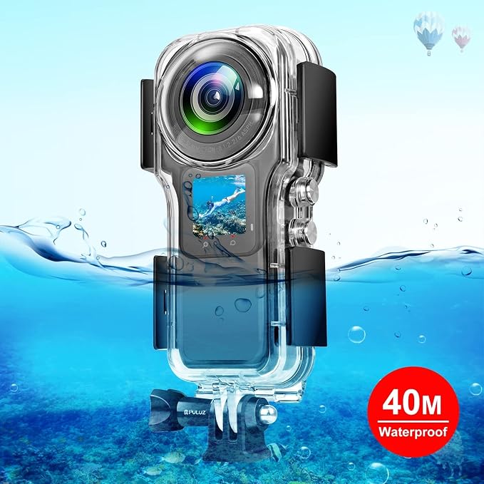 PULUZ 40m/131ft Dive Case for Insta360 One RS 1-Inch 360 Edition - Image 2