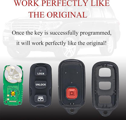 MechanMagic 2PCS Key Fob Remote Replacement Fits - Image 5