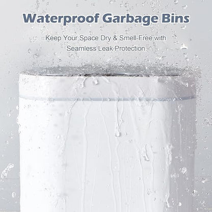 ELPHECO 2 Pack Bathroom Motion Sensor Trash can 2.5 Gallon + 2 Gallon Automatic - Image 3