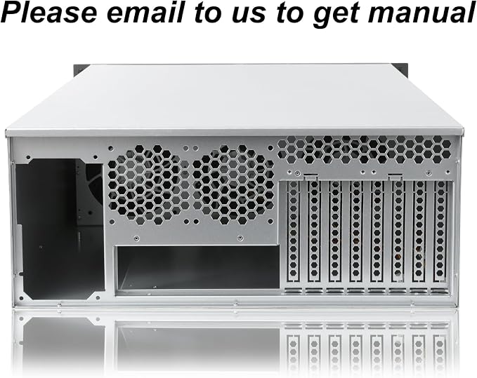 RackChoice 4U Rackmount Server Chassis 8-Bay 12Gbps Hot-Swappable SATA/SAS - Image 3