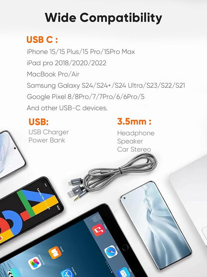 CableCreation USB C to 3.5mm Audio Cable - Image 8