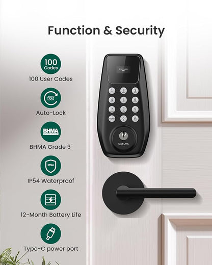 DESLOC C100 Keyless Entry Door Lock - Image 6
