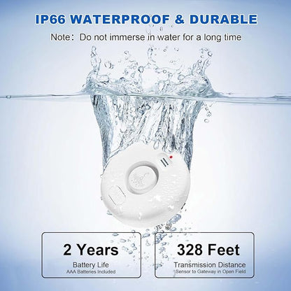 WiFi Water Leak Detectors for Home 3 Pack, Wireless Smart Water Leak Sensor - Image 6