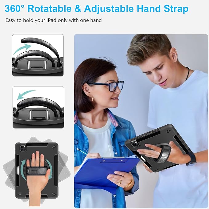 Case for iPad Pro 11 Inch 2022/2021/ 2020/2018: Cover for iPad 11 Inch 4th/ - Image 4