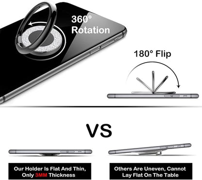 Cell Phone Ring Holder Stand, Cell Phone Grip Holder, Adhesive Phone Grip - Image 4
