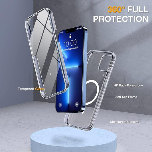 Miracase Magnetic Case for iPhone 13 Pro 6.1 Inch, - Image 2