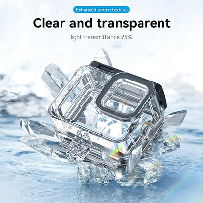 TELESIN Waterproof Case for GoPro Hero 13/12/11/10/9 Black, 60M/196FT - Image 2