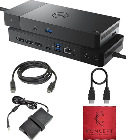 WD22TB4 Dell Thunderbolt 4 Dock 40Gbps USB-C/USB A by Amazon+Renewed