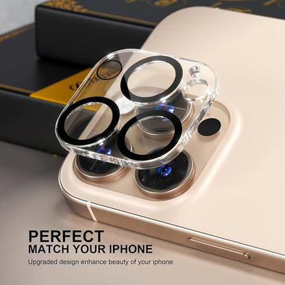 beuxece for 6 Pack iPhone 16 Pro/iPhone 16 Pro Max Camera Lens Protector 9H - Image 5