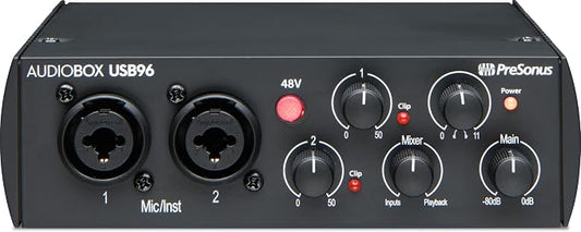 PreSonus AudioBox USB 96 Bundle — USB Audio Interface, XLR Interface - Image 2