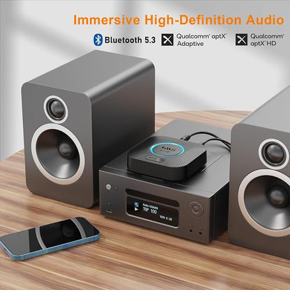 1Mii B06 Plus Bluetooth Receiver, HiFi Wireless Audio Adapter - Image 3