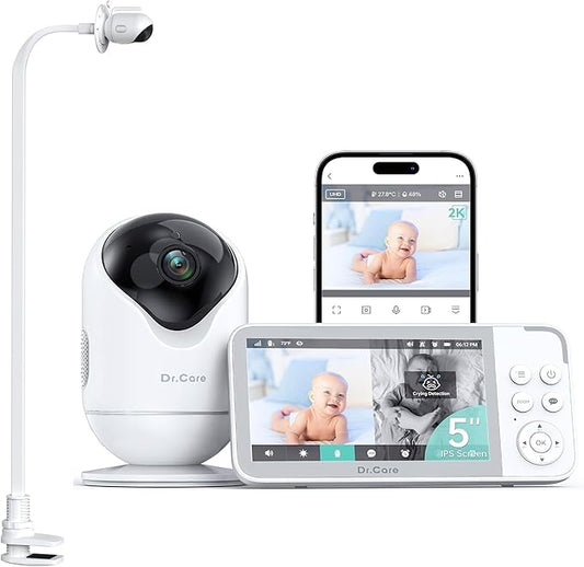 Dr.Care VistaView 5” Smart WiFi Baby Monitor by DrCare