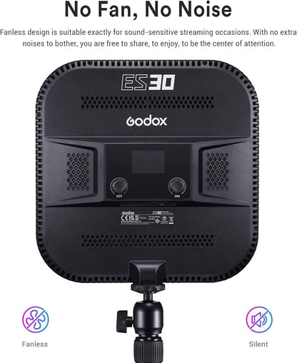 Godox ES30 Key Light, 2250Lumens Desk Light - Image 5