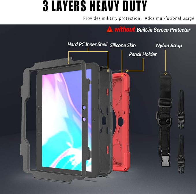 rantice Compatible with Samsung Galaxy TAB Active PRO 10.1 inch/Tab Active4 PRO - Image 3