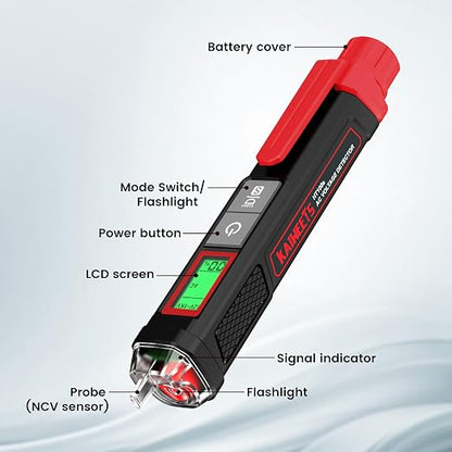 KAIWEETS Voltage Tester/Non-Contact Voltage Tester - Image 8