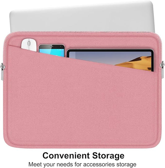 15.6 inch Laptop Case, Slim Computer Carrying Bag Protective Cover Briefcase - Image 2