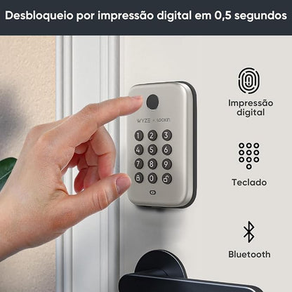 Wyze Auto-Lock Bolt, Fingerprint Unlock - Image 2
