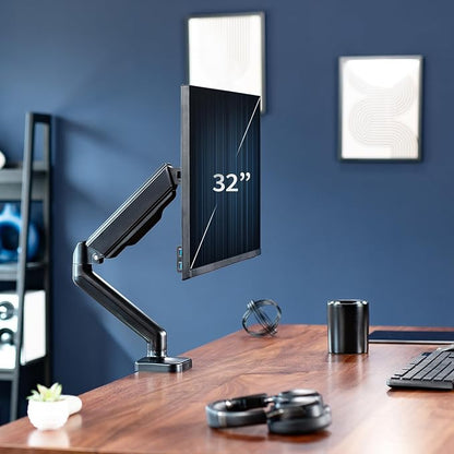 VIVO Single 17 to 32 inch Monitor Height Adjustable Counterbalance Mechanical - Image 2
